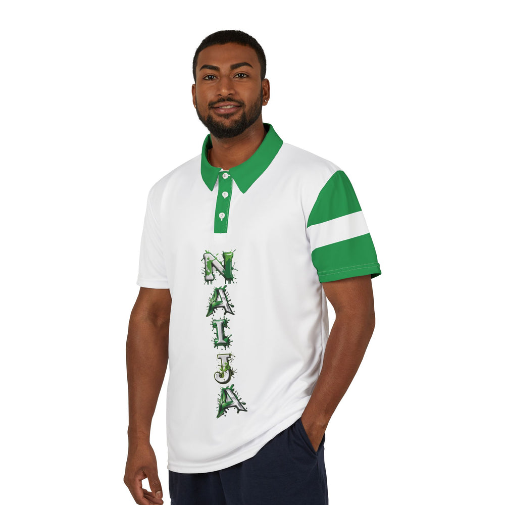 Naija Unisex Polo shirt - Naija Of Course streetwear fashion