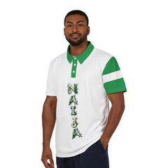 Naija Unisex Polo shirt - Naija Of Course streetwear fashion