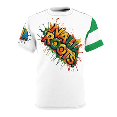 Naija Roots Unisex T-shirt - Naija Of Course Fashion, black stitching