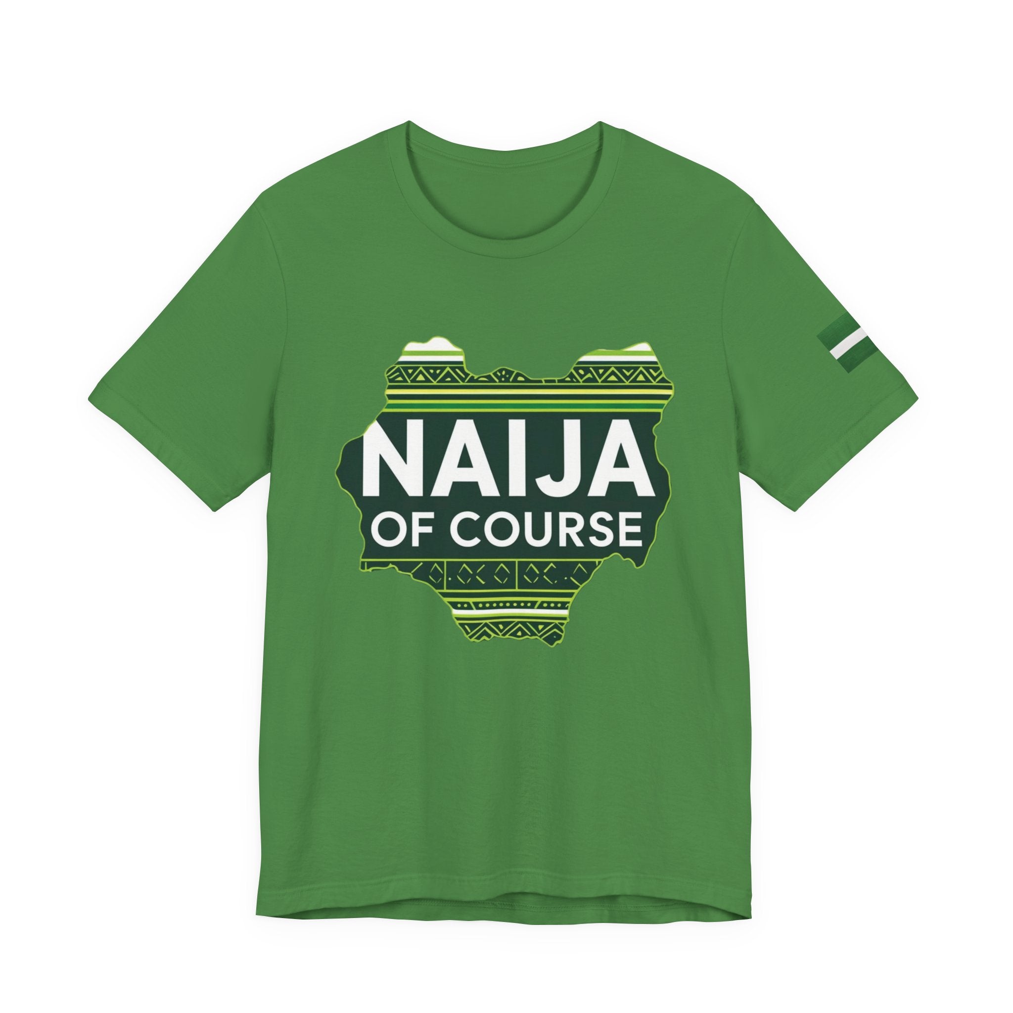 Naija, Streetwear, Nigeria, Urban Fashion, Naija Of Course- Green T-shirt