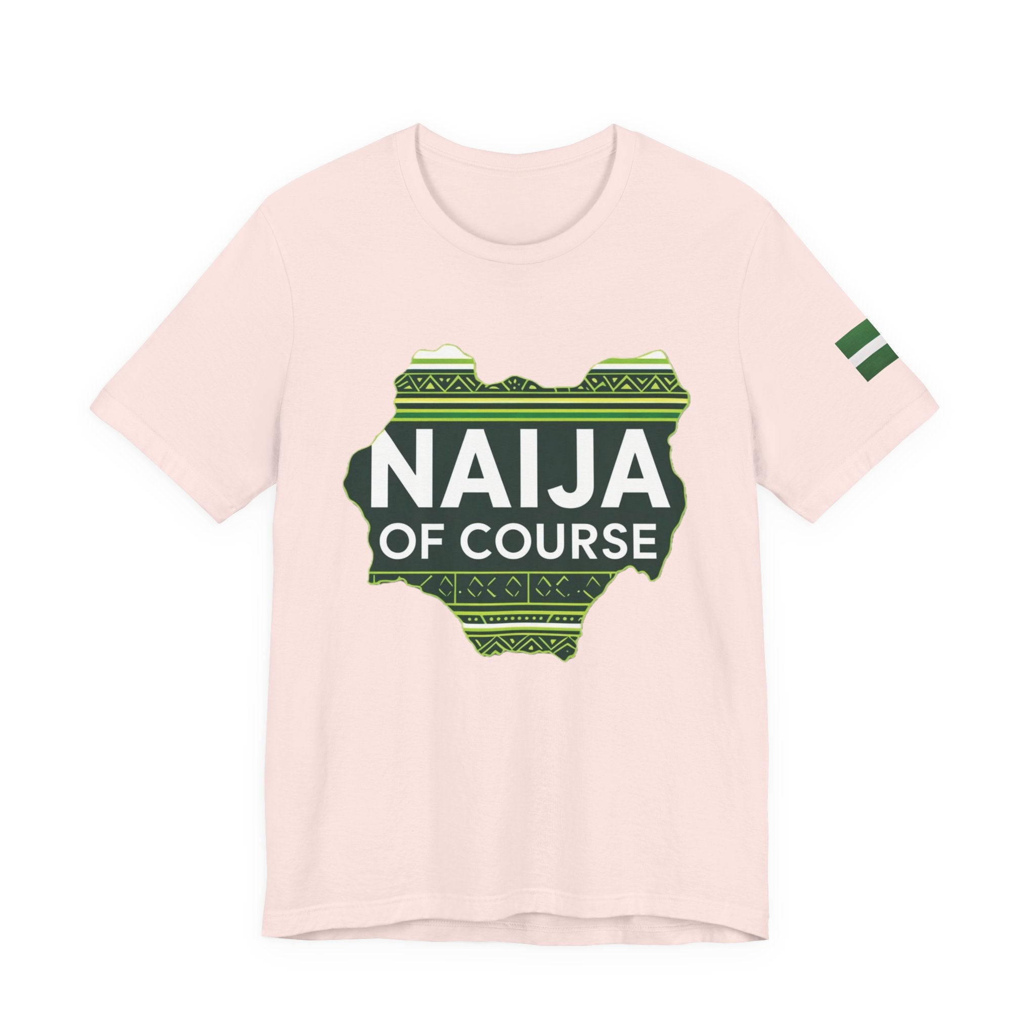 Naija Of Course Map, Unisex T-Shirt