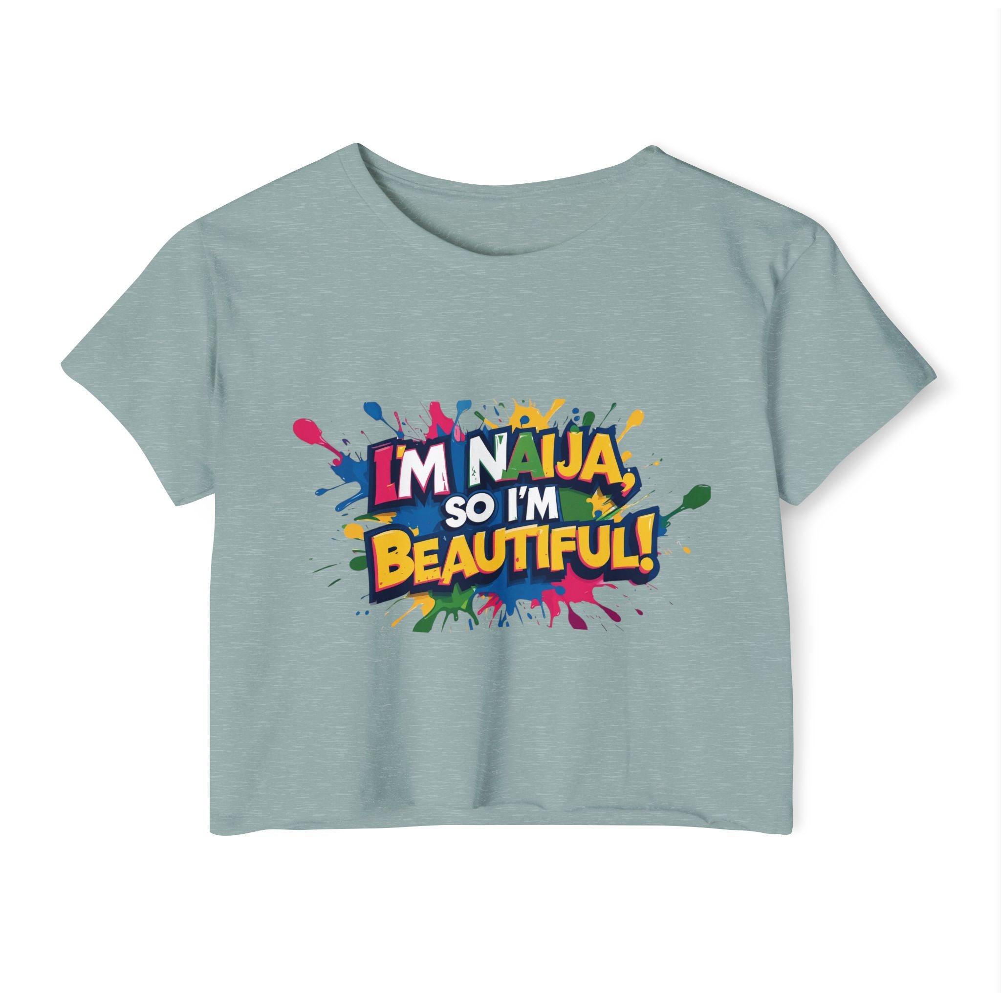 I'm Naija so I'm Beautiful, Cotton T-shirt