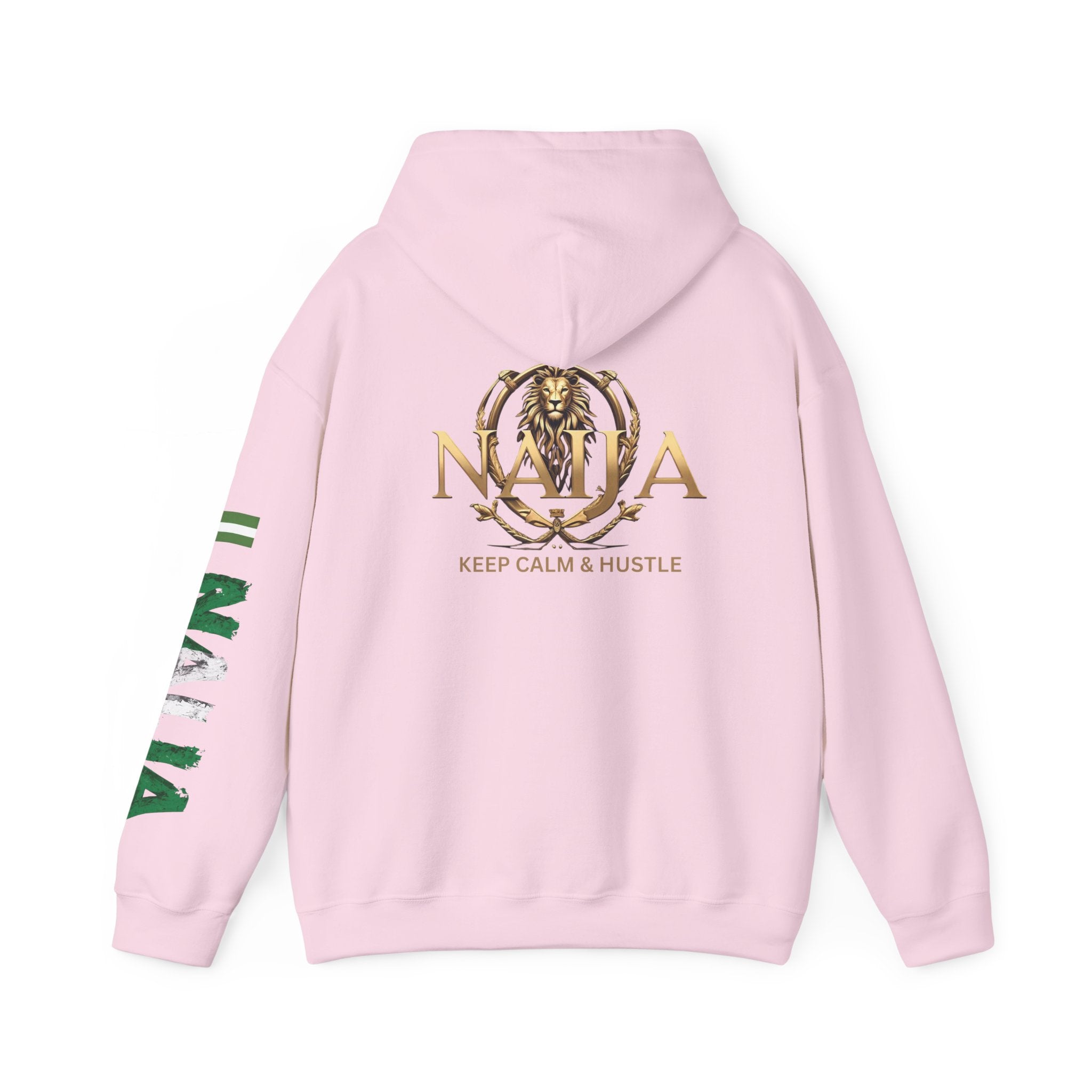 Naija Keep Calm & Hustle Hoodie