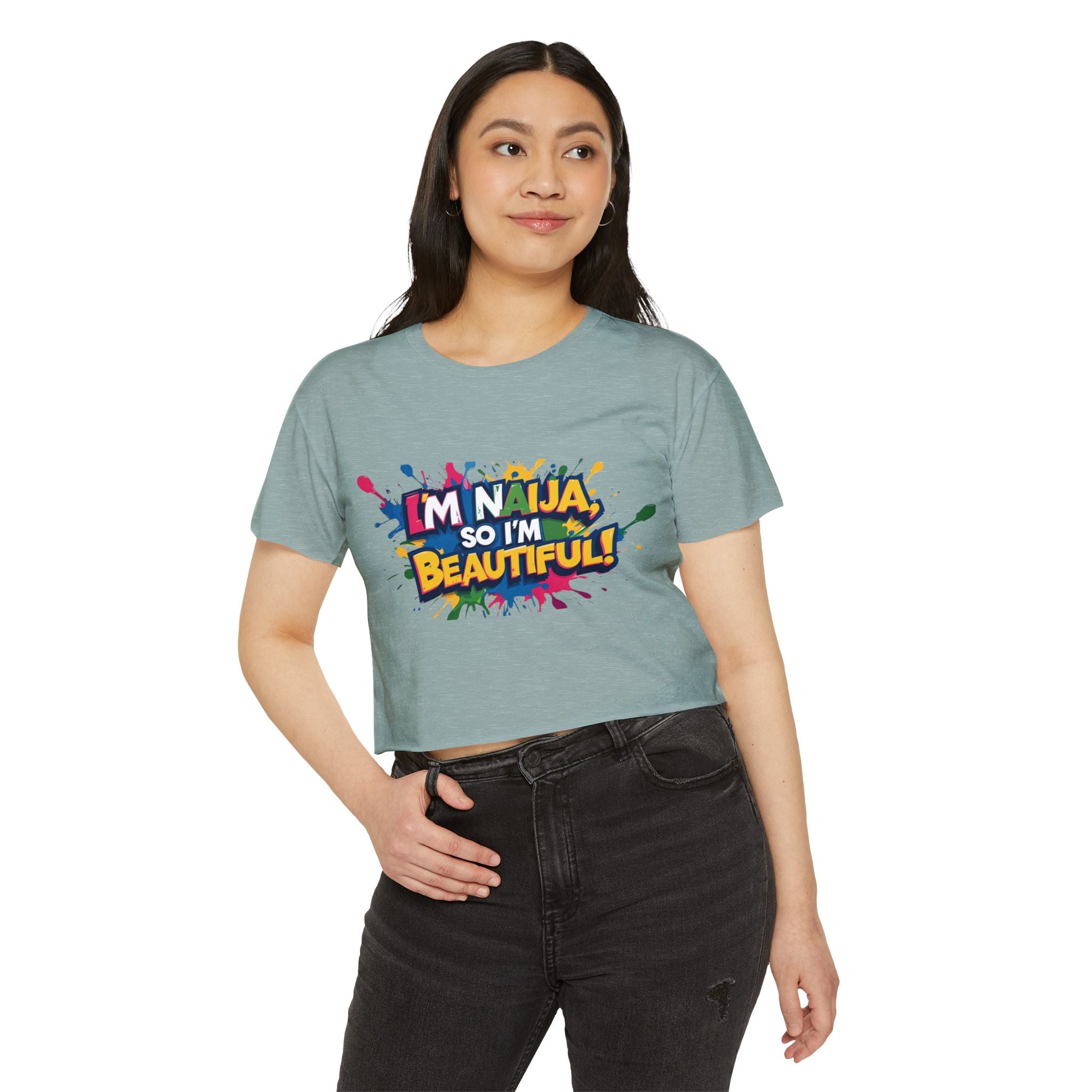 I'm Naija so I'm Beautiful, Cotton T-shirt
