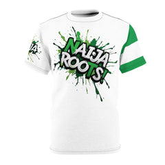 Naija Roots Unisex Black Stitching T-shirt - Naija Of Course streetwear fashion