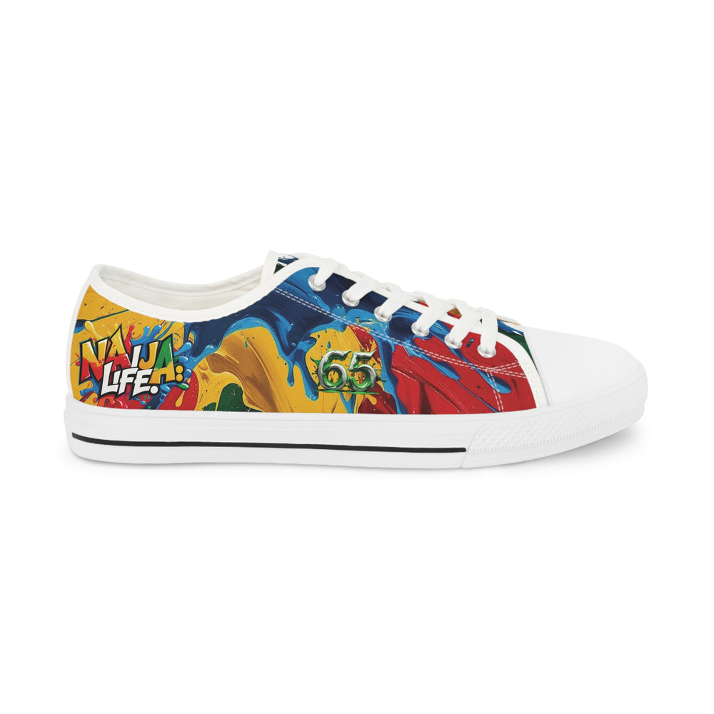 Naija Life & 65, years of Independence, Sneakers Unisex - Naija Of Course Fashion