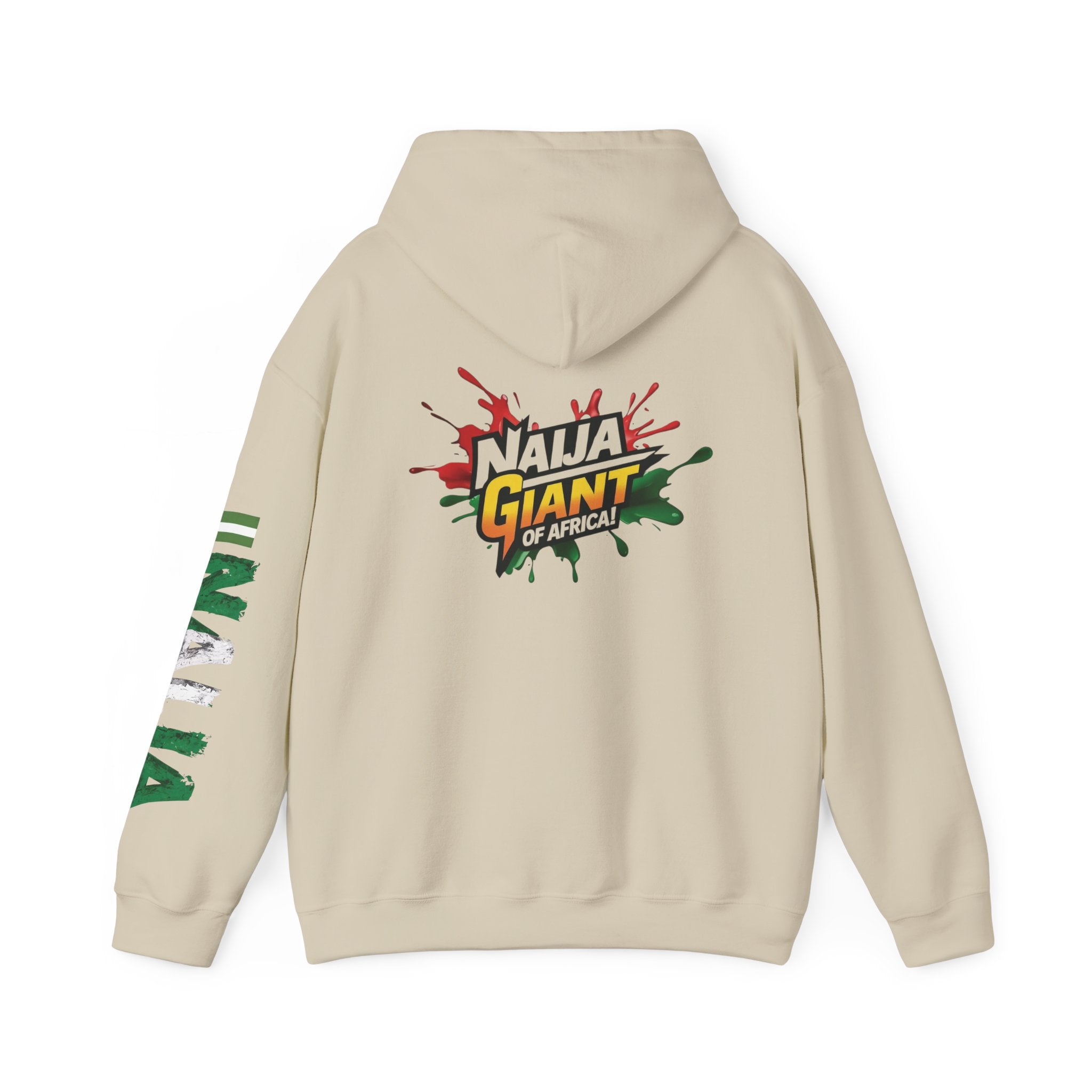 Naija, Giant Of Africa, Hoodie.