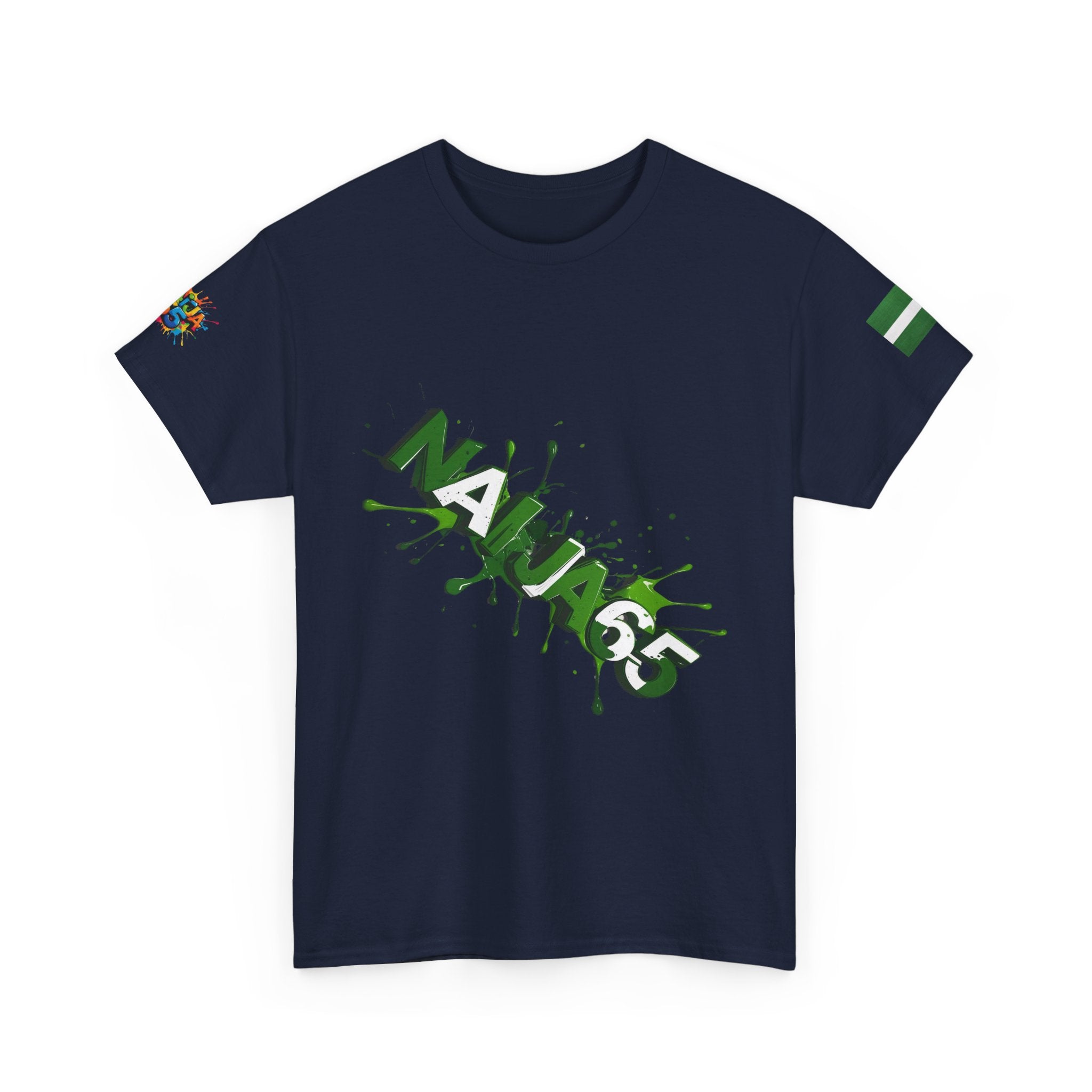 Naija 65TH INDEPENDENCE - Unisex Cotton T-shirt