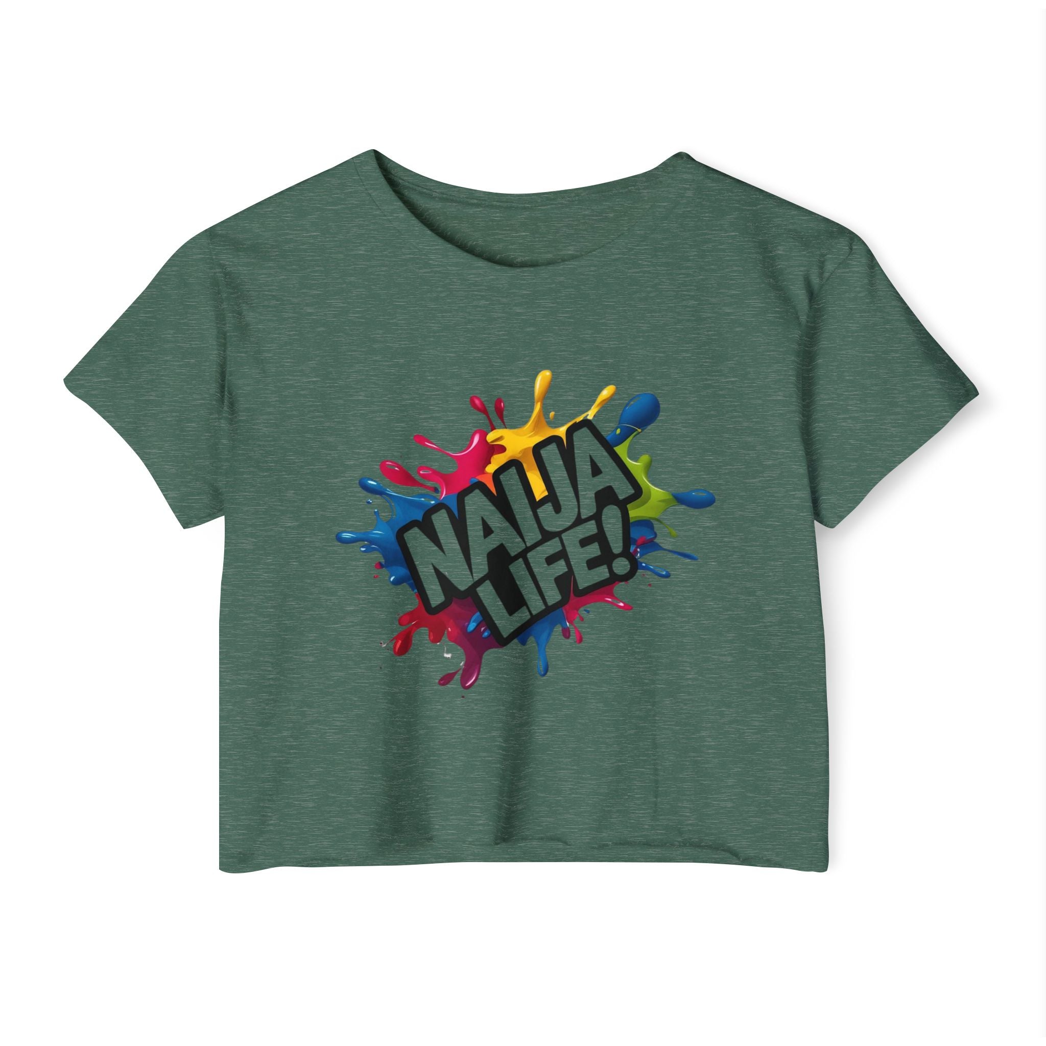 Naija Life, Women’s Crop Top