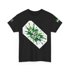 Naija 65, - Unisex Cotton T-shirt - Naija Of Course Fashion, black T-shirt