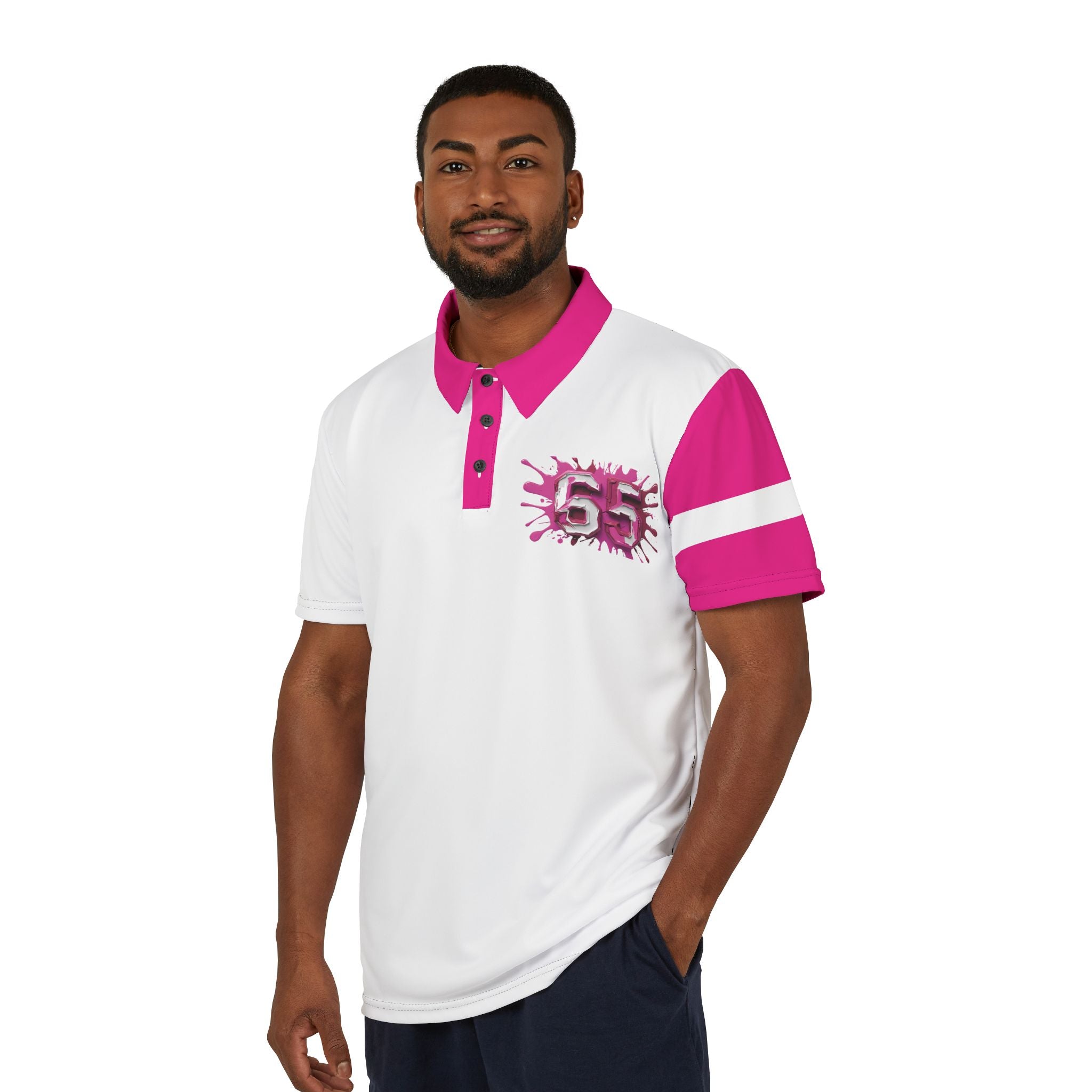 Made In Las GIDI Naija, 65th Independence Day Unisex Polo Shirt
