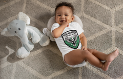 Naija, Dem No Born You Well, Try Me, Baby body suit - Naija Of Course Fashion, White