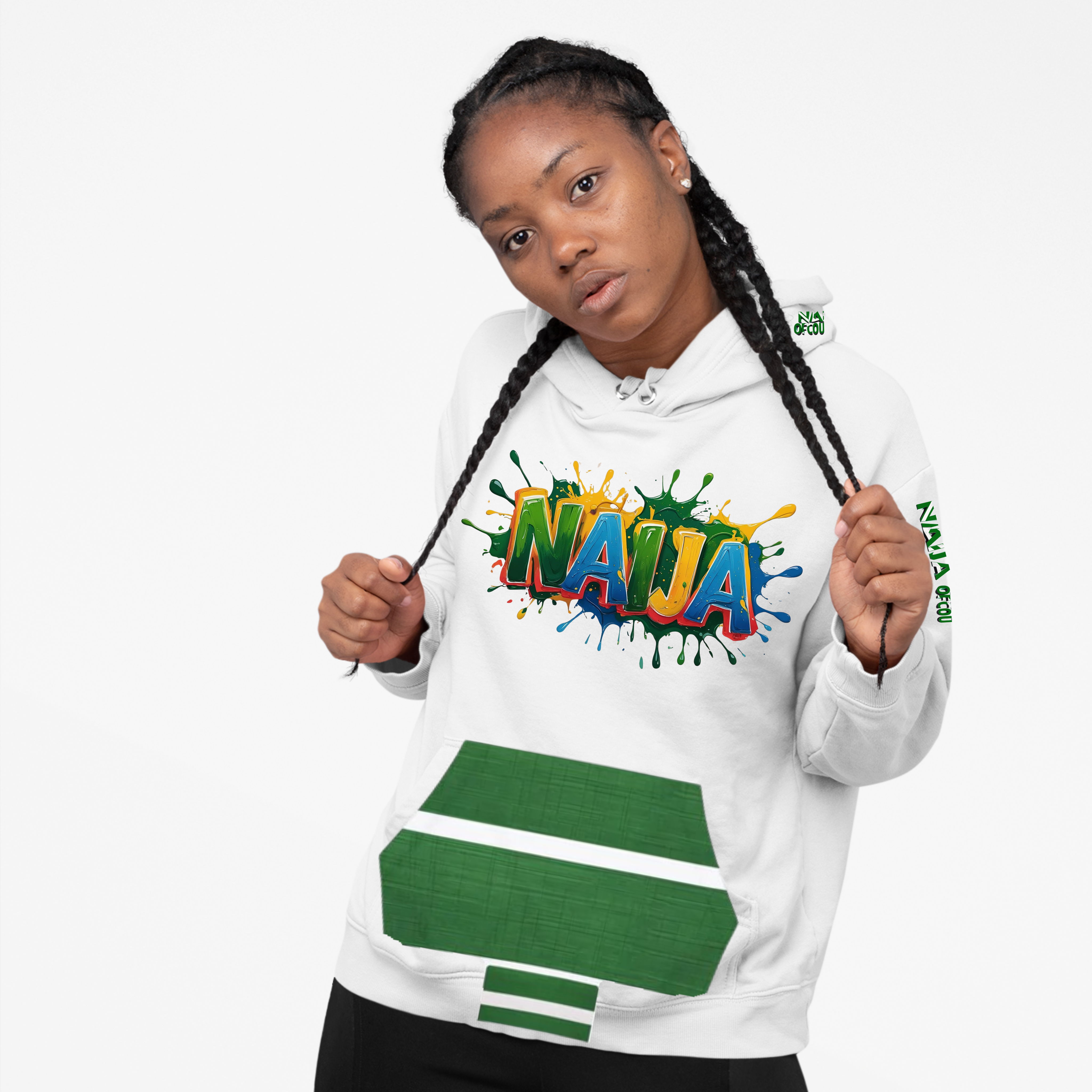 Naija, & Of Course, Unisex Hoodie