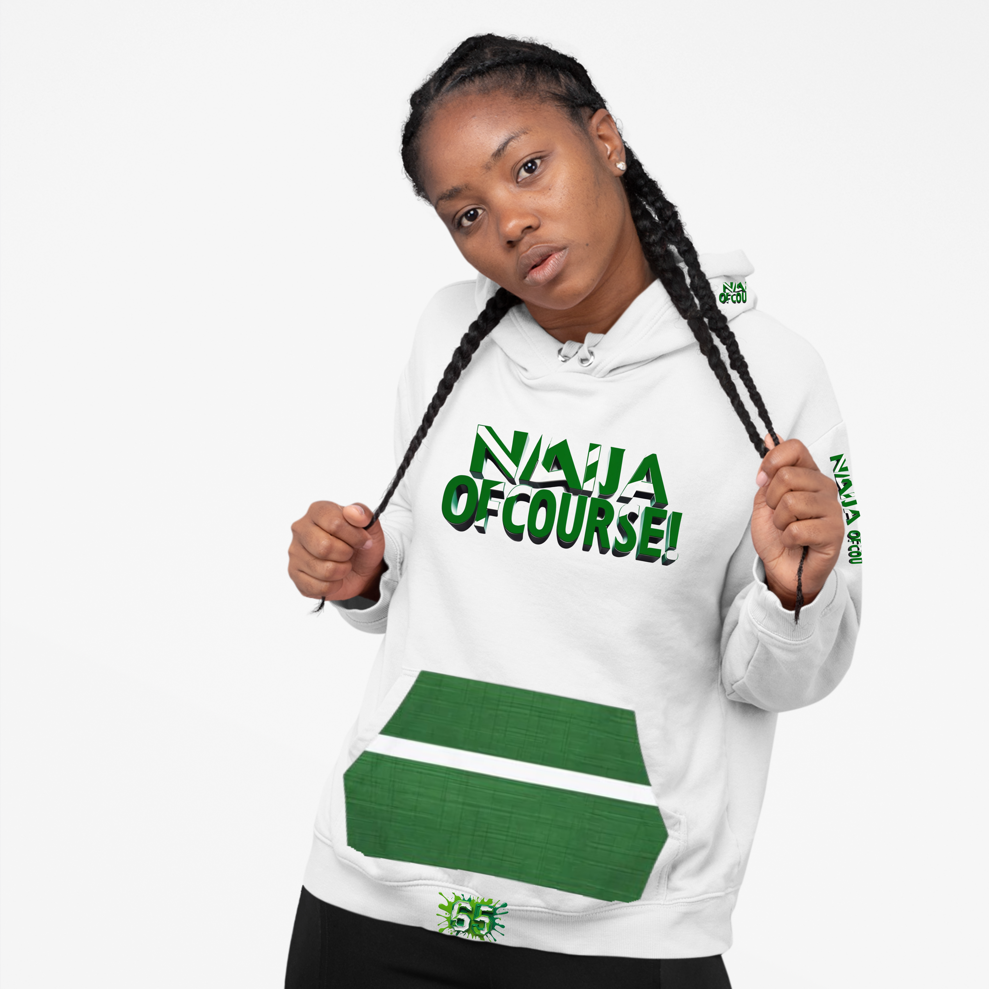 Naija Of Course, 65th Independence Day, Hoodie