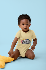 Naija, No Silver Spoon, Just Send Crypto, Baby body suit - Naija Of Course Fashion, yellow