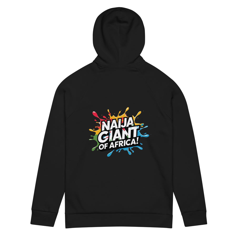 Naija Giant Of Africa, Under Armour® Black hoodie - Naija Of Course streetwear fashion