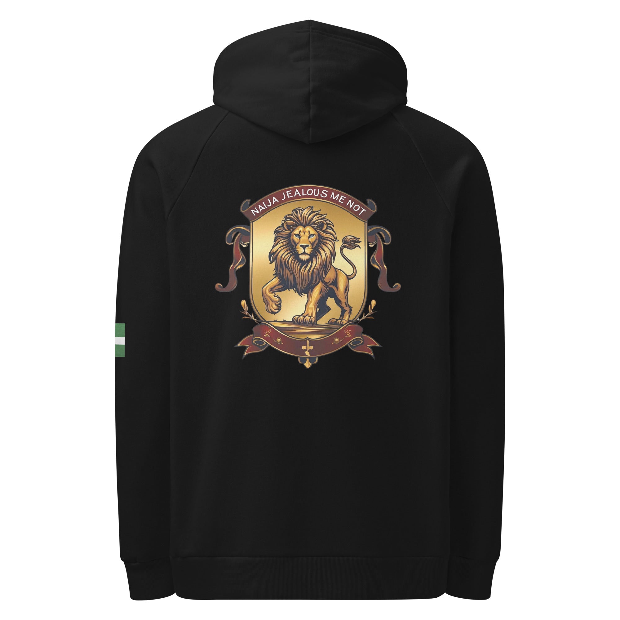 Naija Jealous Me Not Under Armour® hoodie - Naija Of Course Fashion, back view