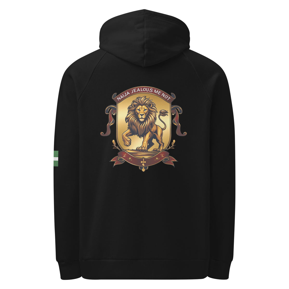 Naija Jealous Me Not Under Armour® hoodie - Naija Of Course Fashion, back view