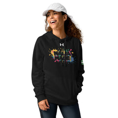 Naija Made Under Armour Hoodie in black- Naija Of Course