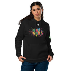 Naija Made Under Armour® Black hoodie - Naija Of Course streetwear fashion