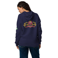 Naija- Jealous Me Not Under Armour® hoodie - Naija Of Course Fashion, back view, blue