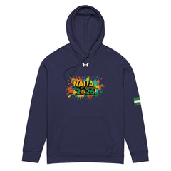 Naija Of Course 2026 Under Armour® Blue hoodie - Naija Of Course streetwear fashion