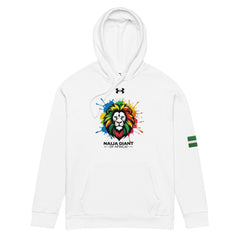 Naija Giant Of Africa Under Armour® White hoodie - Naija Of Course streetwear fashion
